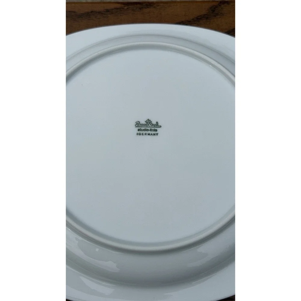 Rosenthal Studio Line‎ Germany White Porcelain Dinner Plate 11